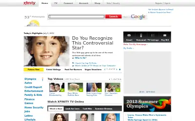 comcast.net in 2012