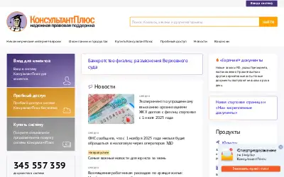 consultant.ru in 2025