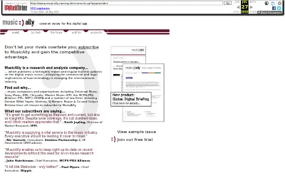 musically.com in 2003