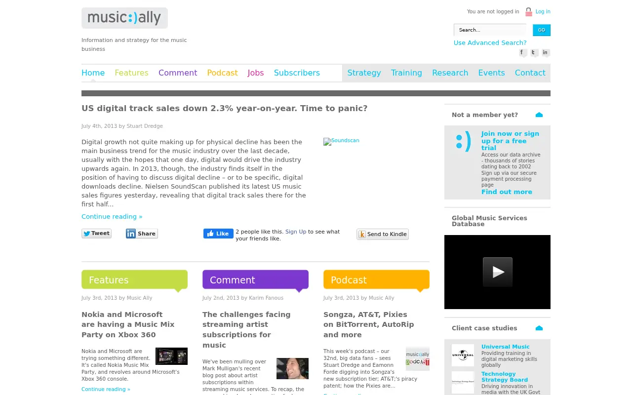 musically.com in 2013