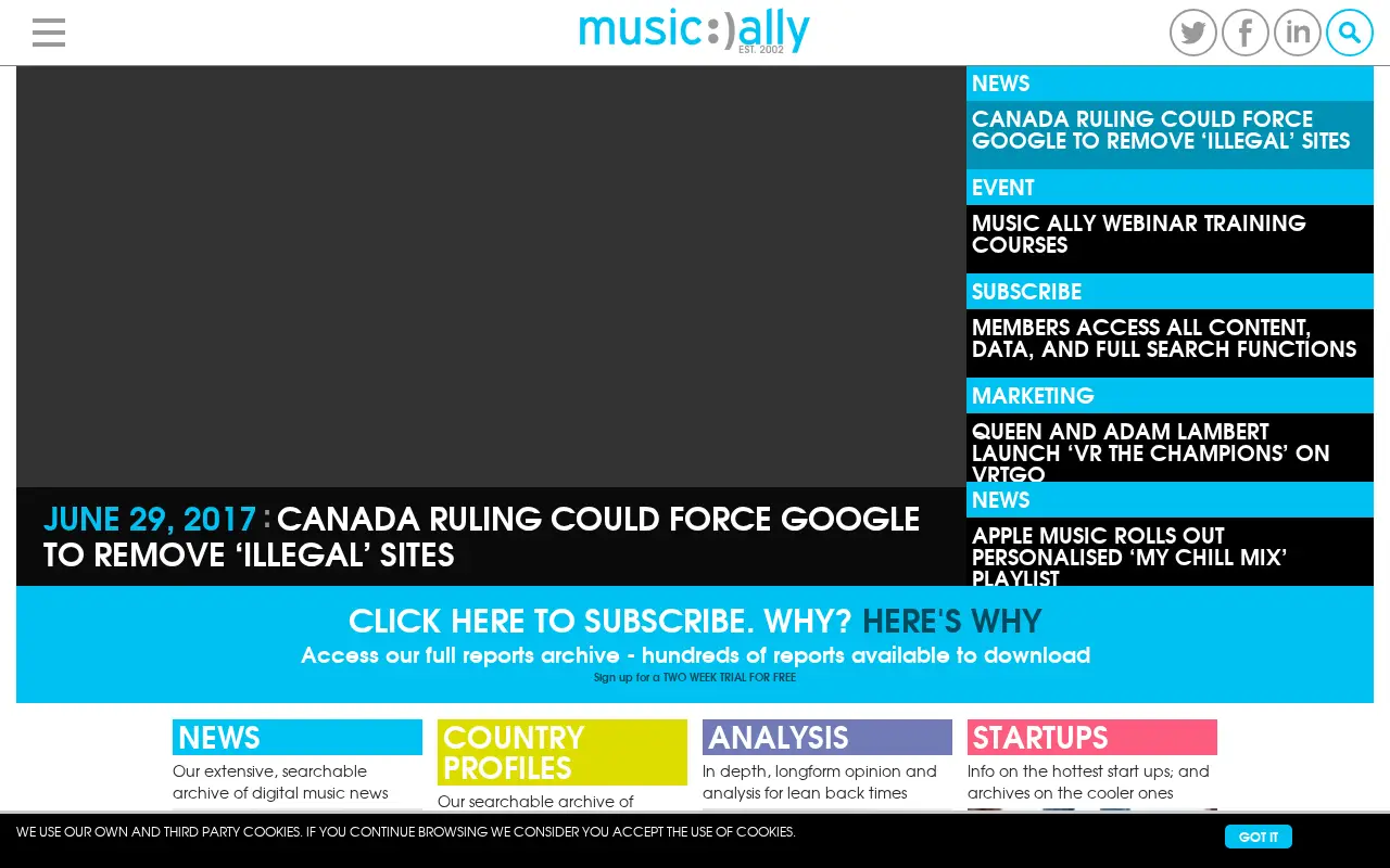 musically.com in 2017