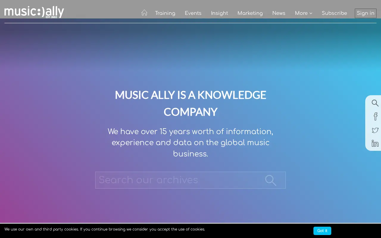 musically.com in 2019