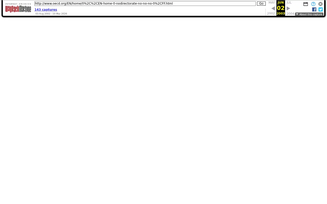 oecd.org on June 2, 2003