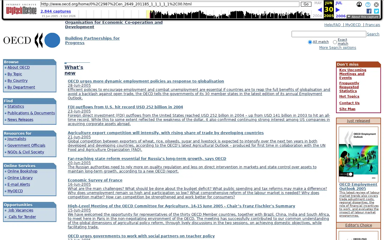 oecd.org on June 30, 2005