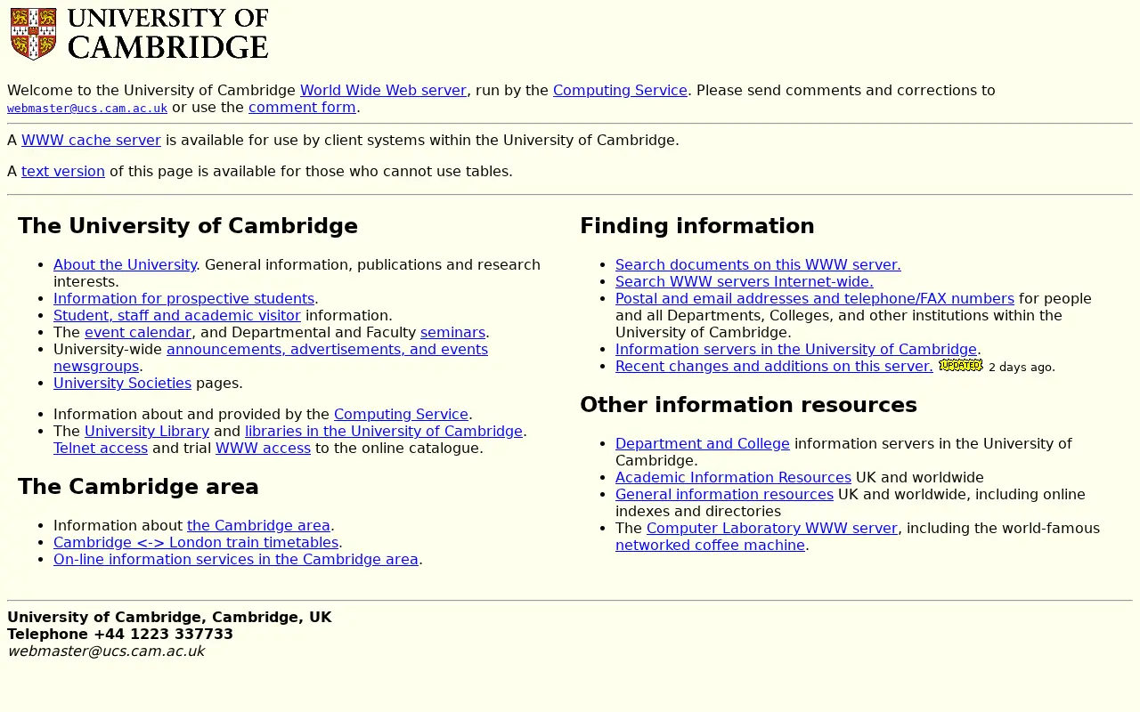 cam.ac.uk in 1998