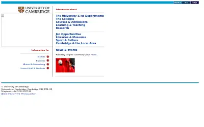 cam.ac.uk in 2003