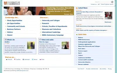 cam.ac.uk in 2010