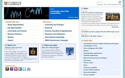 cam.ac.uk in 2011