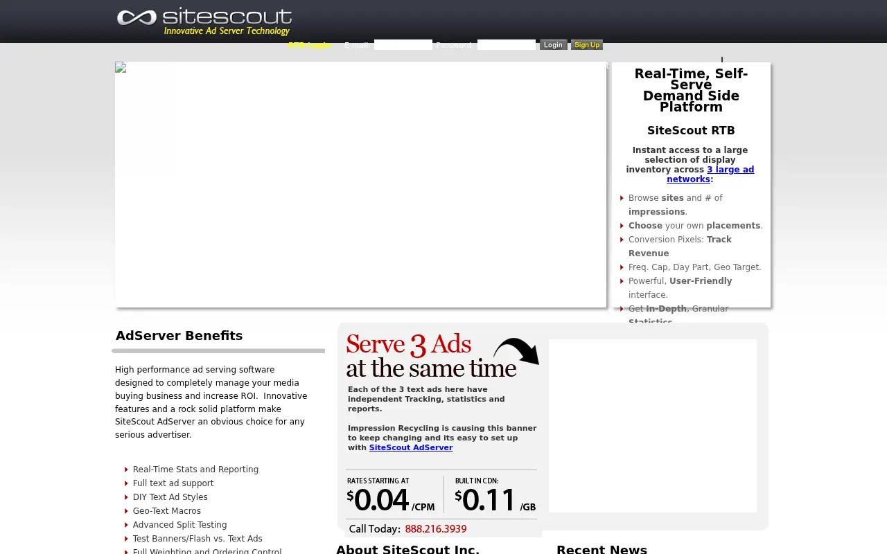sitescout.com in 2011