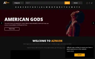 aznude.com in 2017
