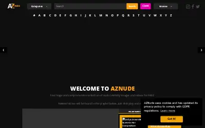 aznude.com in 2018