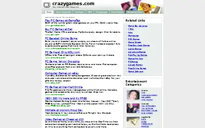 crazygames.com in 2006