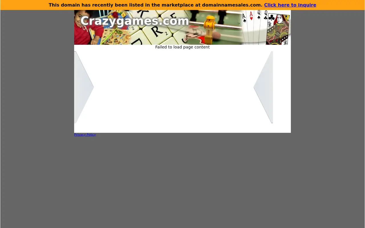 crazygames.com in 2012