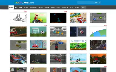 crazygames.com in 2014