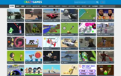 crazygames.com in 2019