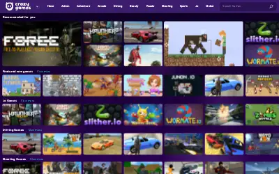 crazygames.com in 2020