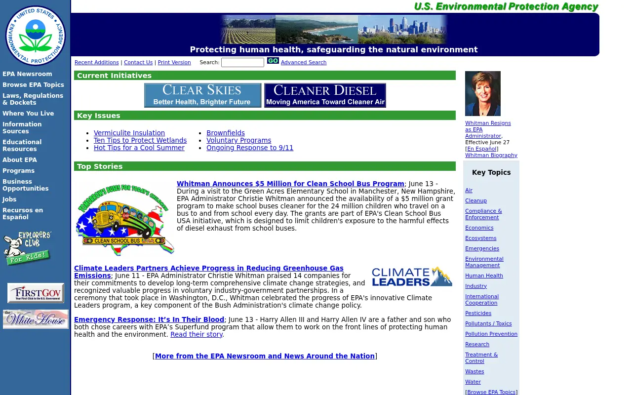 epa.gov in 2003