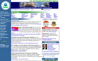 epa.gov in 2007