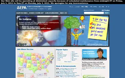 epa.gov in 2011