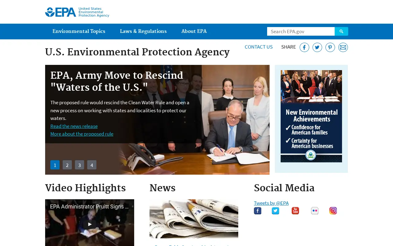epa.gov in 2017