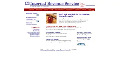 irs.gov in 2002