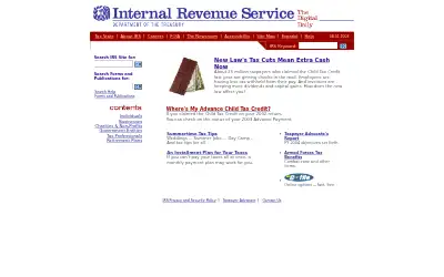irs.gov in 2003
