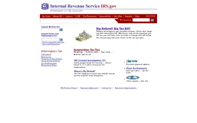 irs.gov in 2004