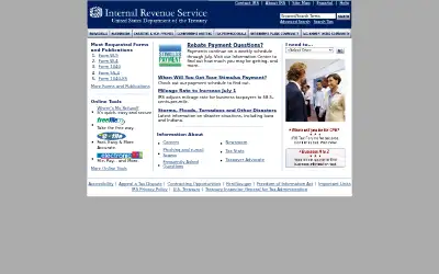 irs.gov in 2008