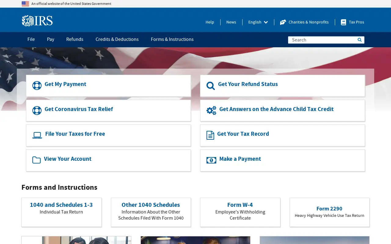 irs.gov in 2021