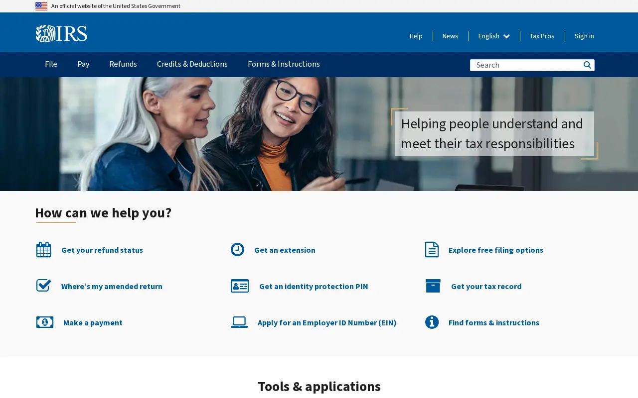 irs.gov in 2025