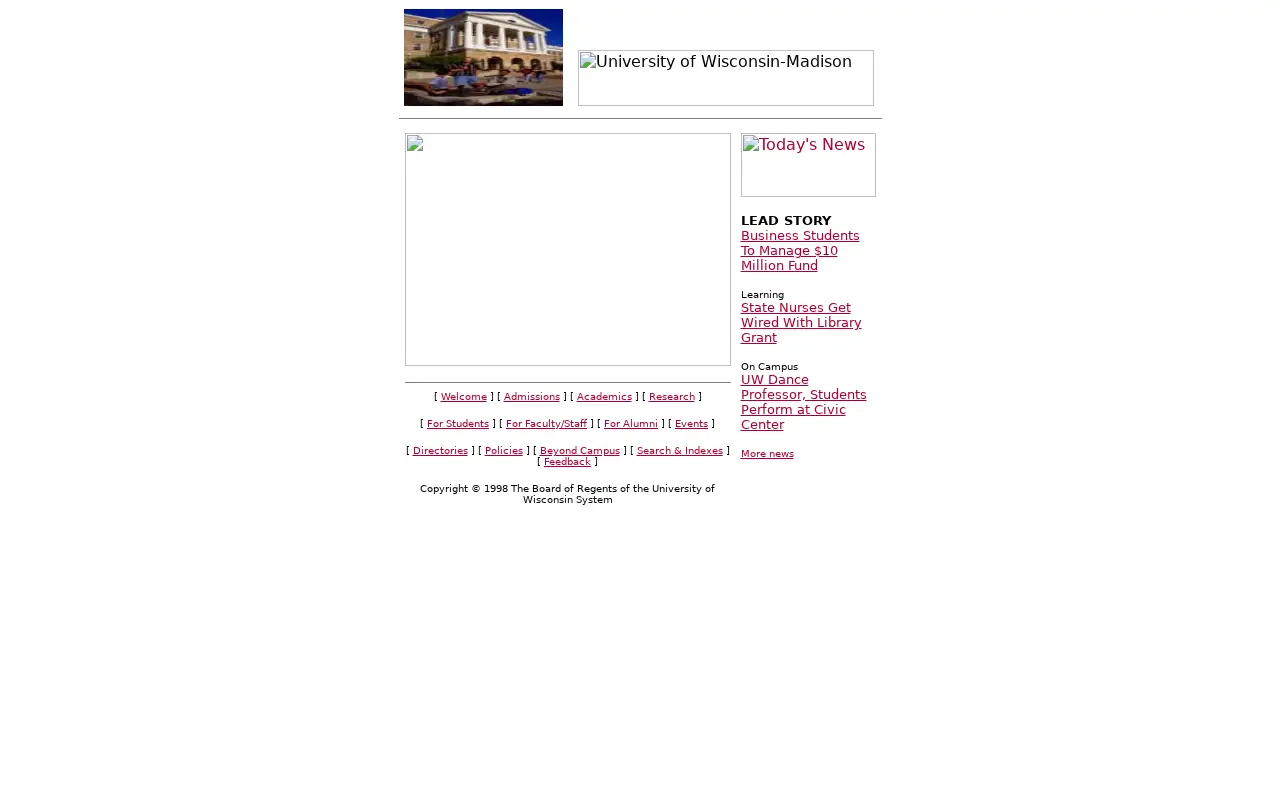 wisc.edu in 1998