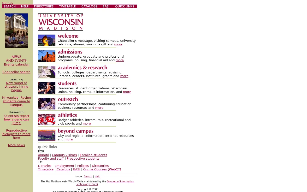 wisc.edu on July 6, 2000