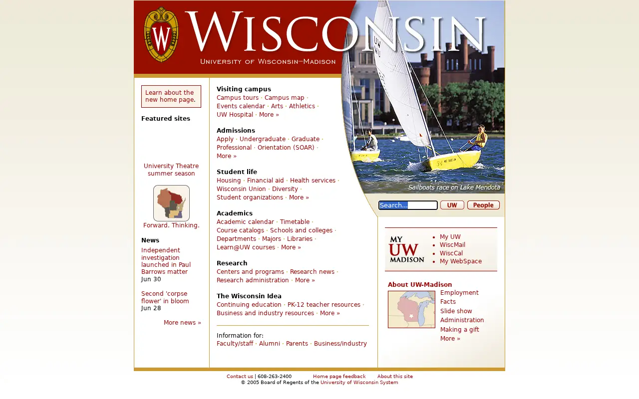wisc.edu on July 1, 2005