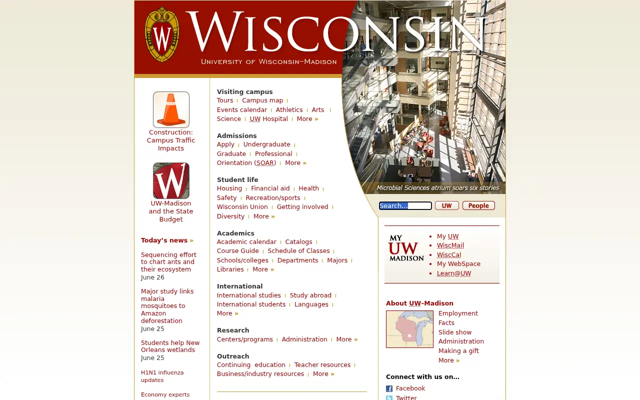 wisc.edu in 2009