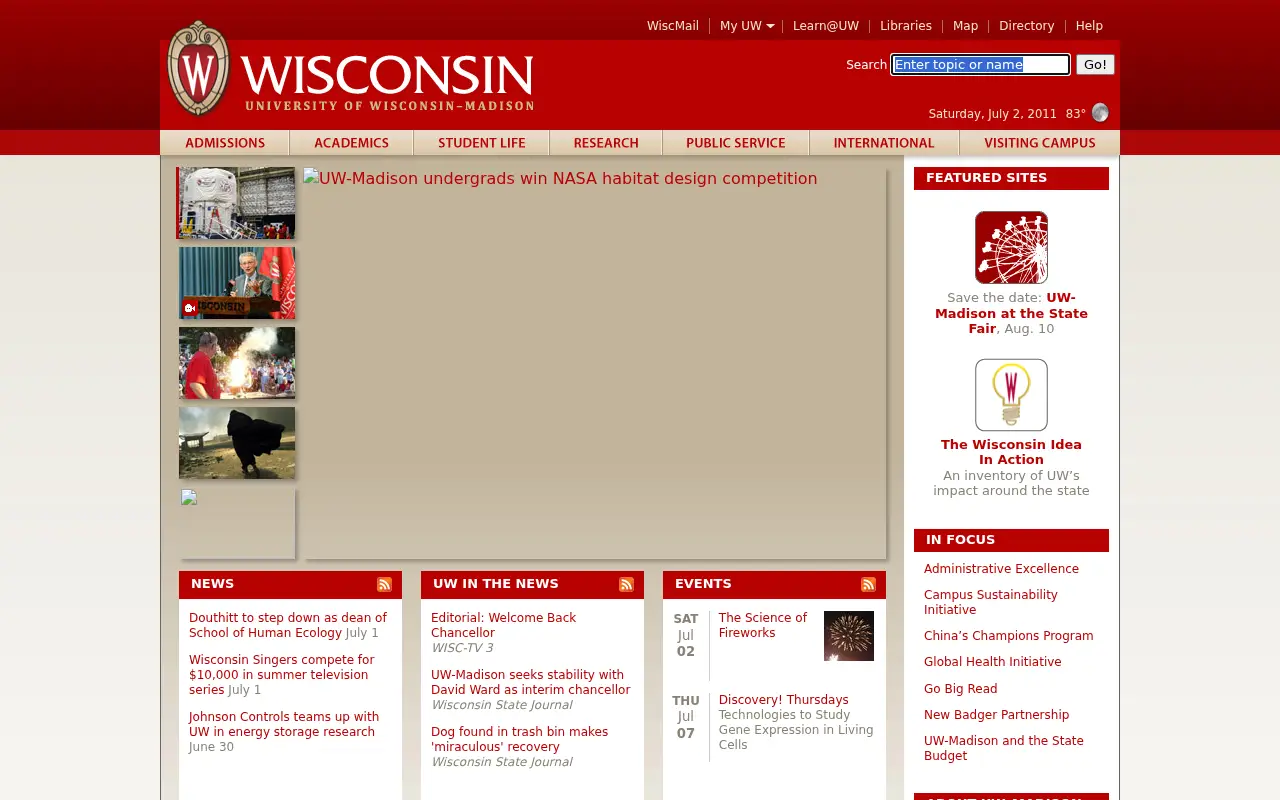 wisc.edu on July 2, 2011