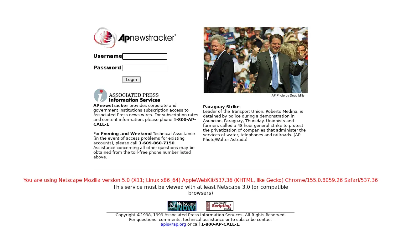 apnews.com in 2000