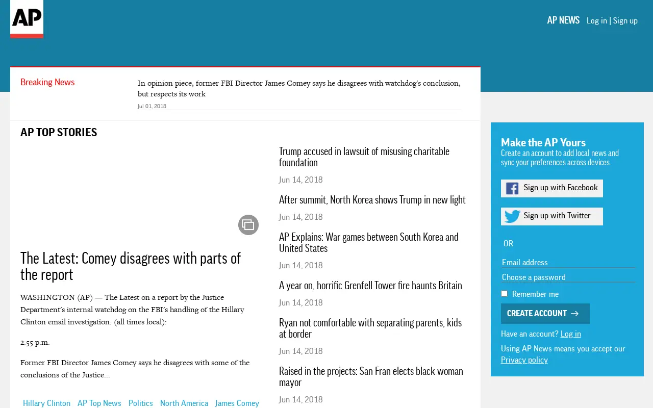 apnews.com in 2018