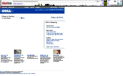 dell.com in 2001