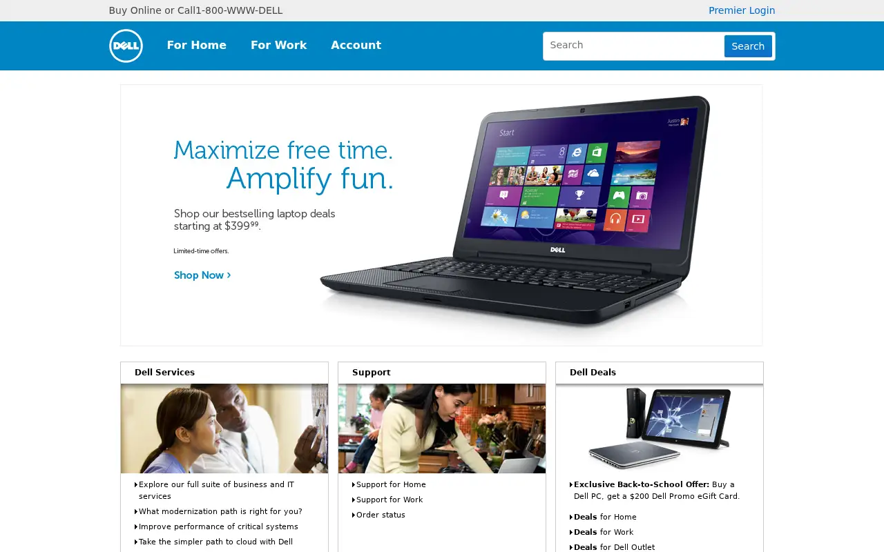 dell.com in 2013