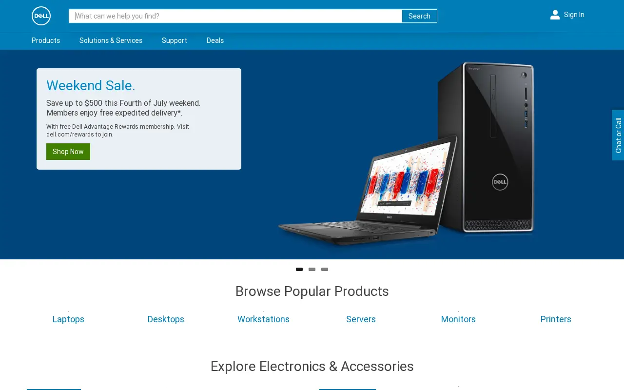 dell.com in 2017