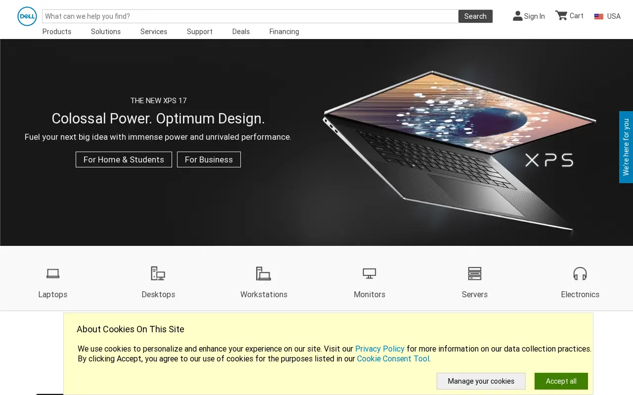 dell.com in 2020
