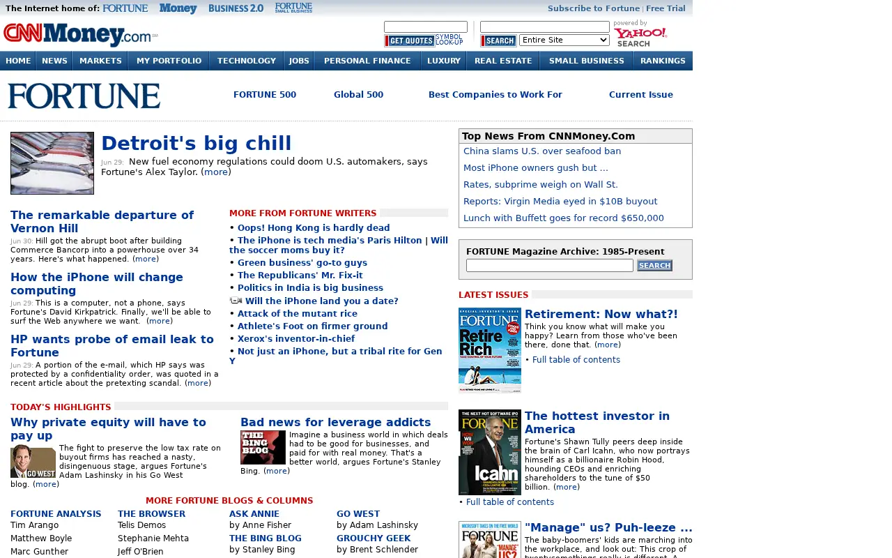 fortune.com in 2007