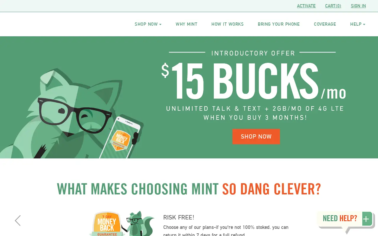 mintmobile.com in 2018