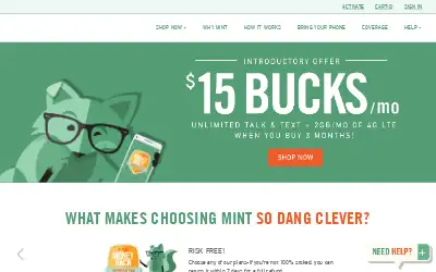 mintmobile.com in 2018