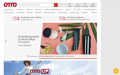 otto.de in 2018