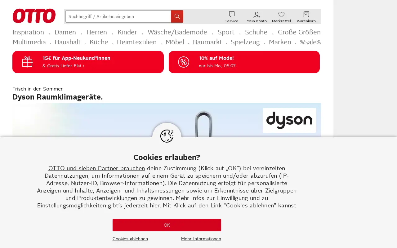 otto.de in 2021