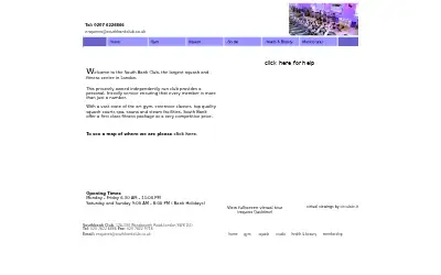 southbankclub.co.uk in 2006