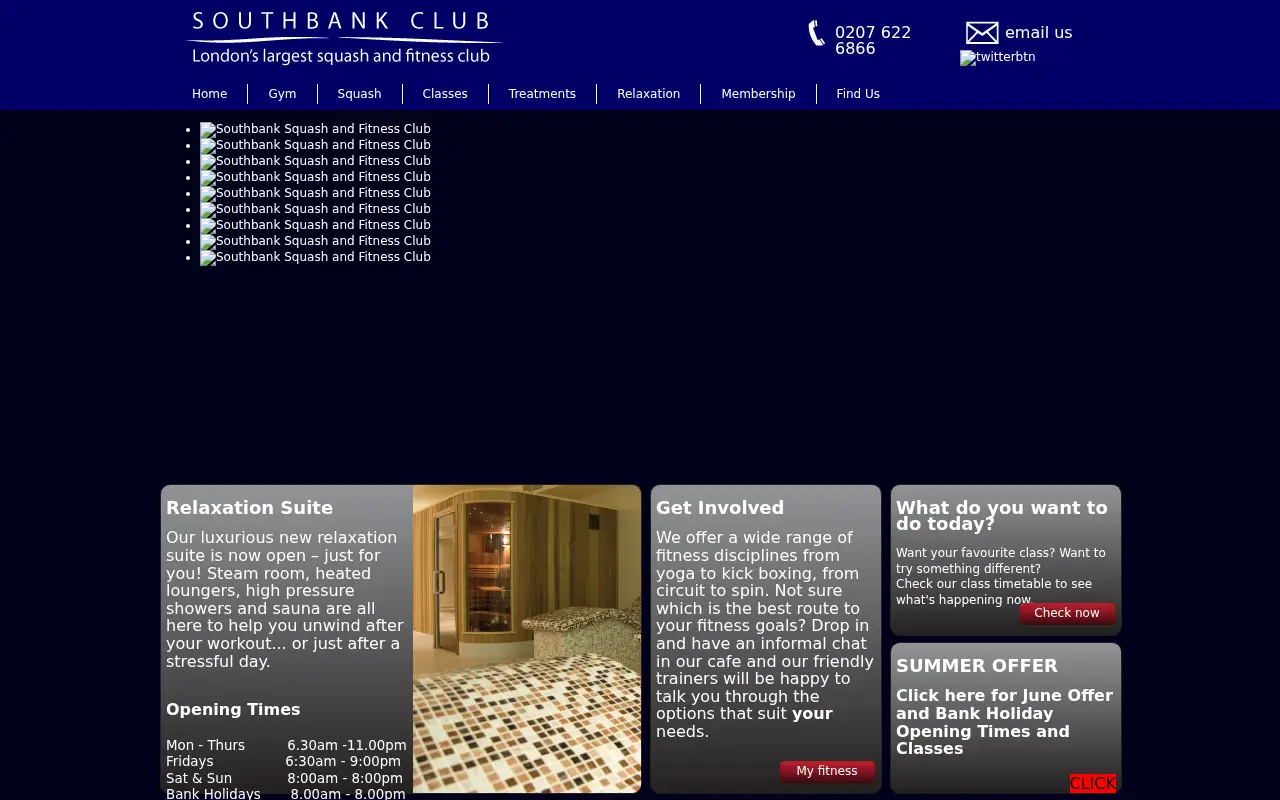 southbankclub.co.uk in 2012