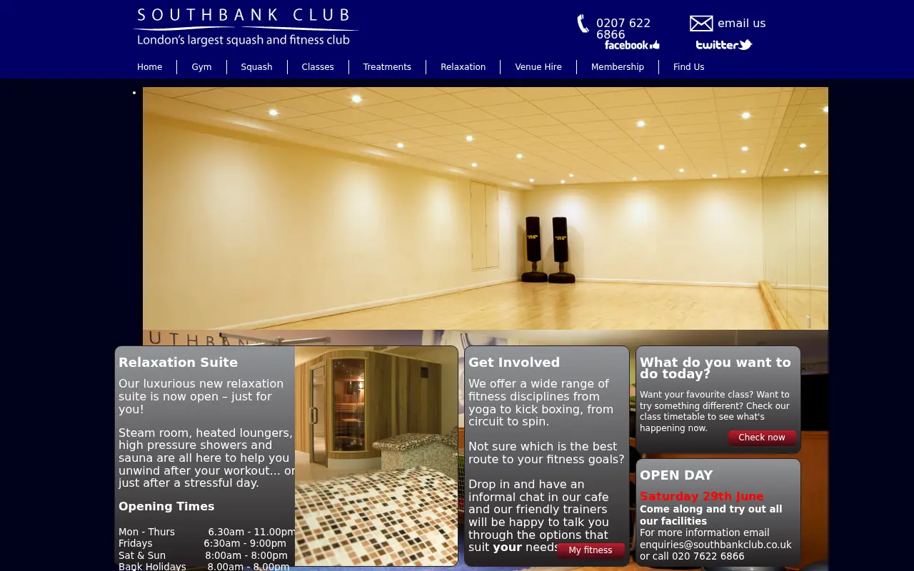 southbankclub.co.uk in 2013