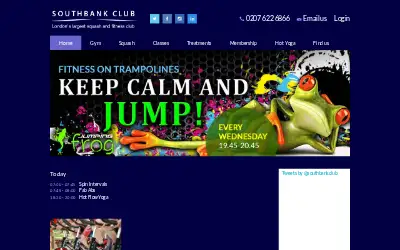 southbankclub.co.uk in 2016